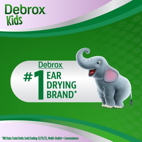 Debrox is the number 1 ear drying brand